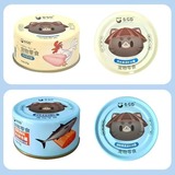 Оптовой консервированный суп для кошек с вьющимися хвостами, тунцами мокрые закуски, кошки, банки с белым мясом-ноль покупок