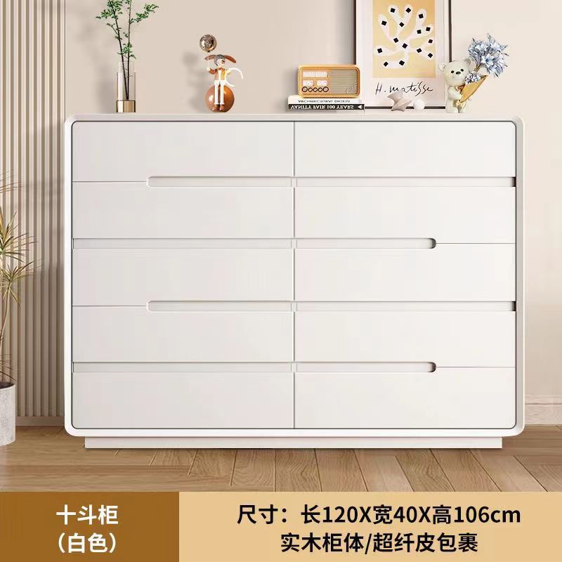 [밀크화이트 10통] 가로 120 두께 40 높이 106