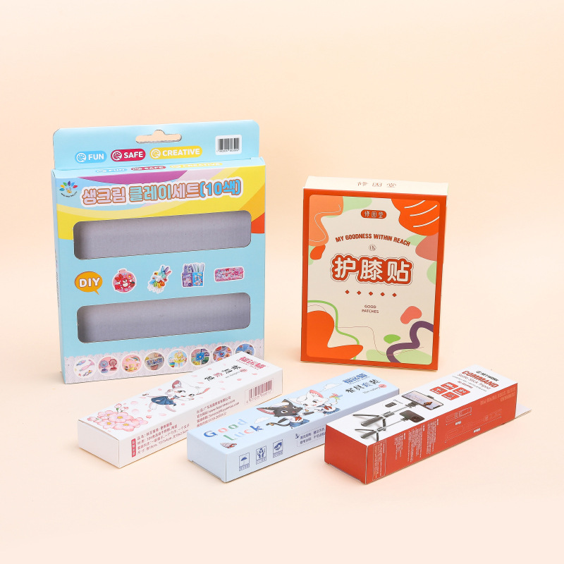 長方形の白い紙の箱の現物の通用の空白の折り畳みの箱の中性の小さい白い箱の電子製品の包装箱の卸売り