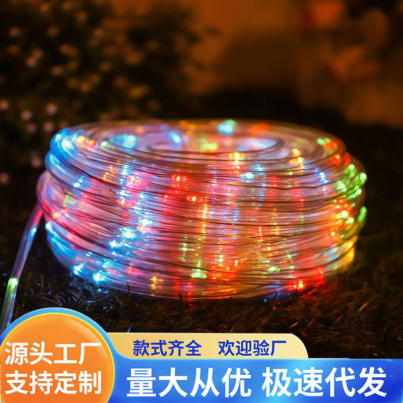 10 rice 100 Copper wire Lamp string 8 Mode USB remote control Copper Lamp string courtyard festival Christmas Coloured lights Decorative lamp