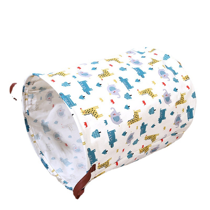 Amazon transfronterizo nuevo estilo cesta de lavandería cesta de almacenamiento de artículos diversos de juguete redondo cesta de almacenamiento de múltiples patrones cesta de lavandería