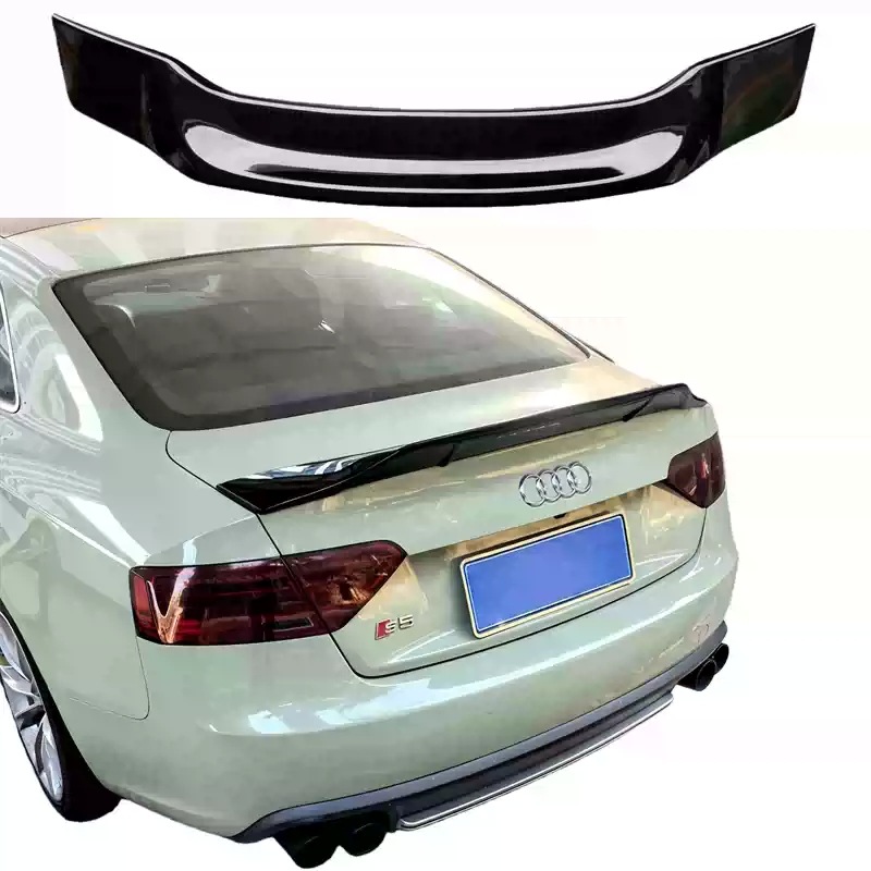 13-20 Model Audi A3 Dedicated R-Style Rear Spoiler, No-Drill Installation Sports Appearance Modification Part