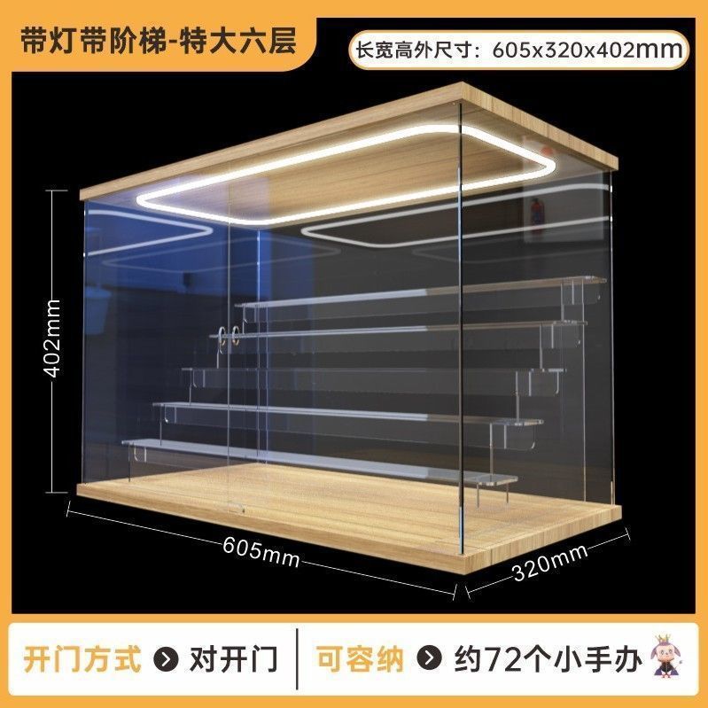 Extra large light strip for stairs