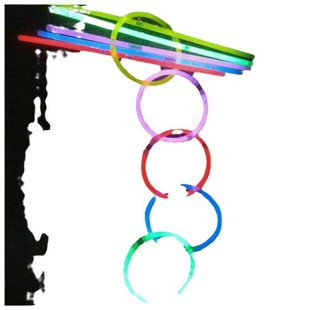 Супер яркий флуоресцентный браслет, разноцветная игрушка, световая палочка, оптовые продажи, 5×200мм