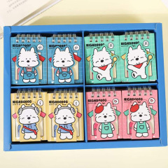 青壹坊 西西的一天造型mini线圈本（24本/展示盒）创意卡通便携本