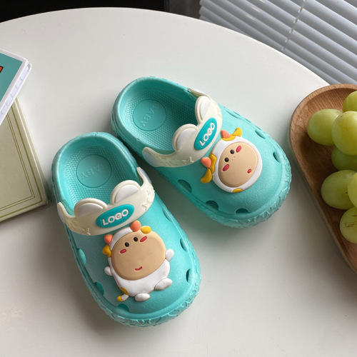 Children's slippers, clogs, girls' summer cute bathing non-slip home children's indoor baby shoes for boys