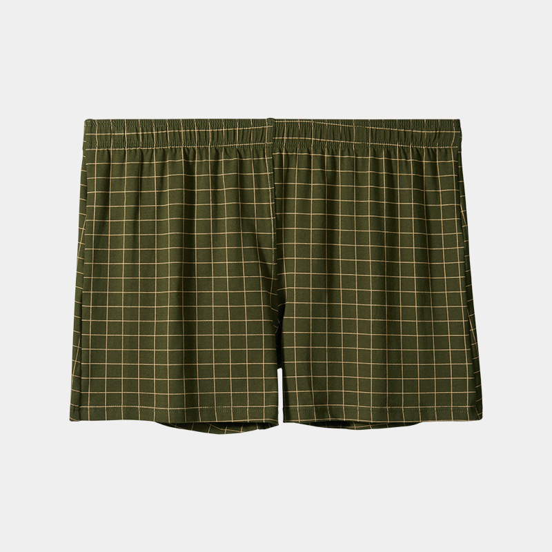 Pantalones de algodón para hombres, pantalones interiores grandes cómodos y transpirables, pantalones interiores caseros de algodón para hombres, sueltos.