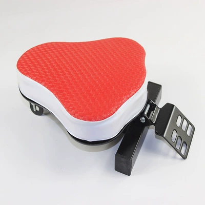 Motorcycle child seat – motorcycles and scooters, suitable - peach-shaped-red-single-seat