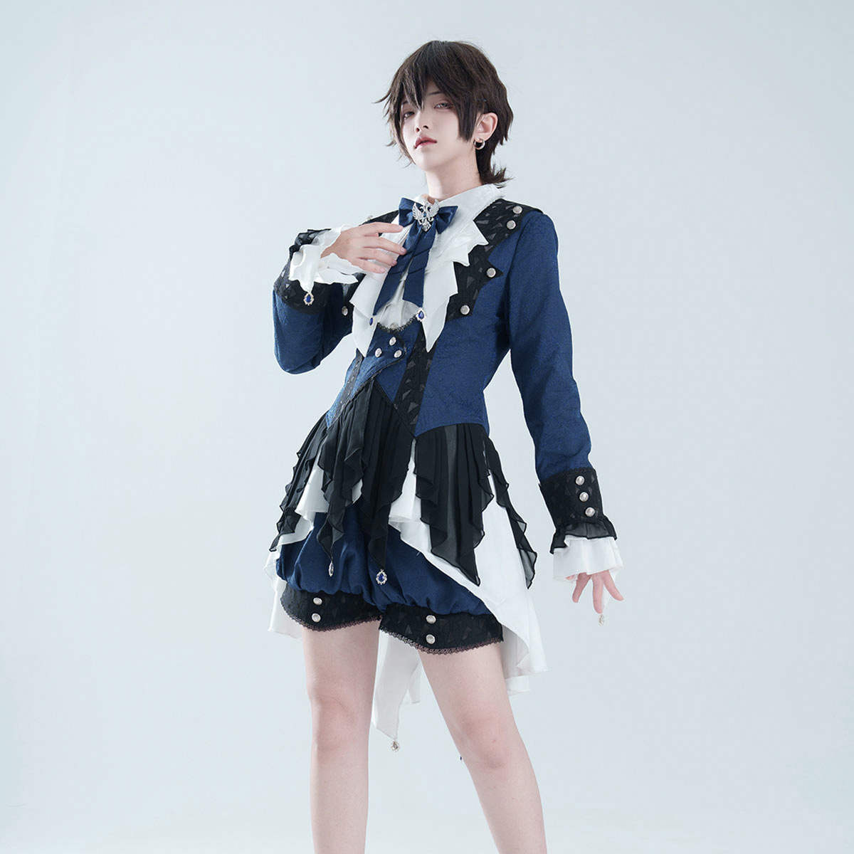 2026 Xiong Doujiang Original Chris Evil Son Lolita Women's Coat Dress Pants Set 7153