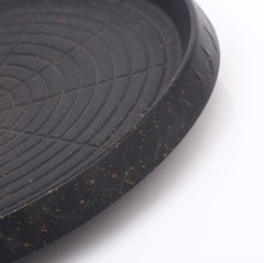 Korean-style home-use magnetic non-stick frying pan outdoor portable 34CM barbecue plate campfire circular open flame meat grilling plate