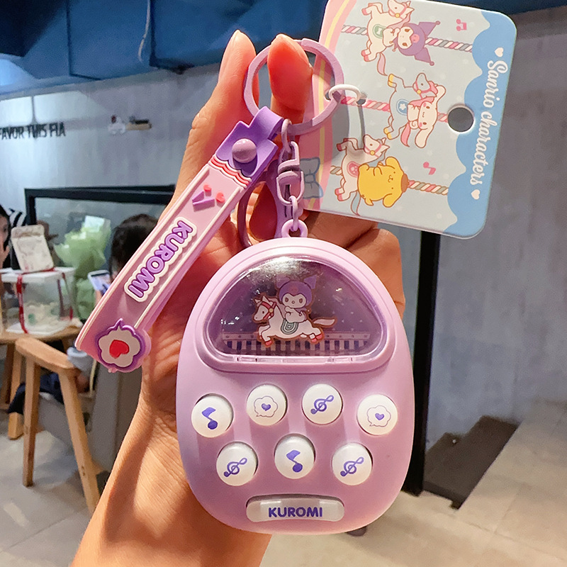 2026年新作正規品サンリオクロミぬいぐるみキーホルダー女性向け可愛いハローキティぬいぐるみカメラ小物