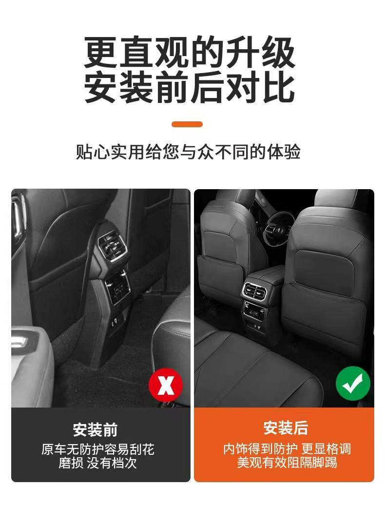 Tank 300/400/500 Rear Seat Anti-Kick Protection Mat Car Interior Accessories Modification Car Protection