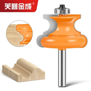 8mm柄正半多弧刀线条刀榫合刀拼板刀木工铣刀橱柜线条刀脚线刀具