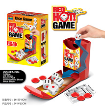 英语游戏 RED HOT GAME Family fun game set 数字点骰子卡片游戏