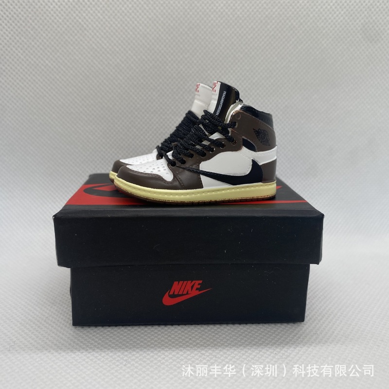 Cross-border selling AJ three-dimensional shoe model Amazon foreign trade trend toys hand Jordan 3D ball shoes net red explosions
