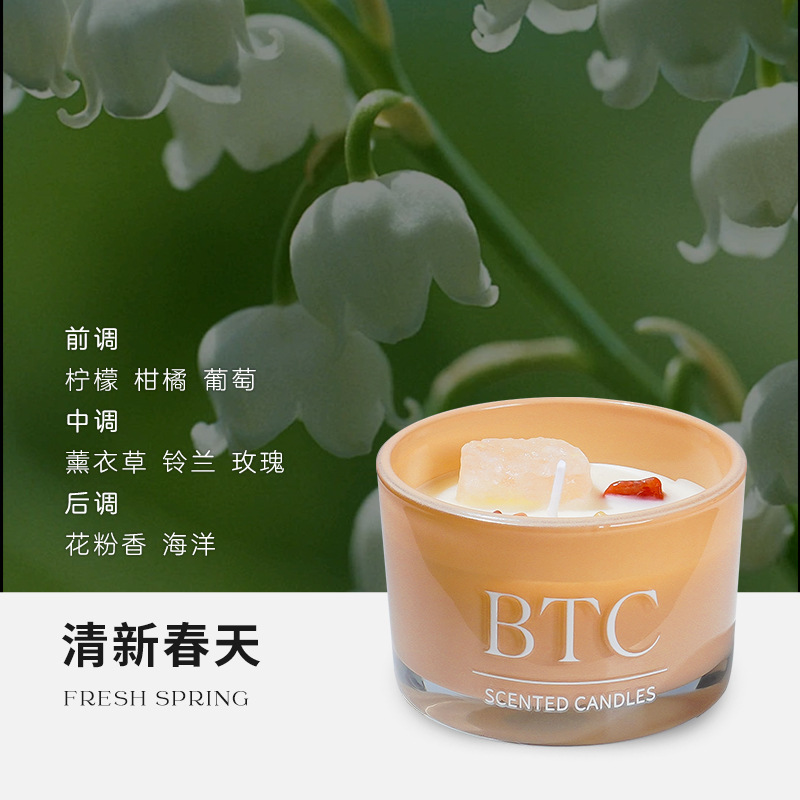 Decoración interior del hogar, regalo de cumpleaños, regalo de mano, atmósfera, simple amor, cera de banana al por mayor.