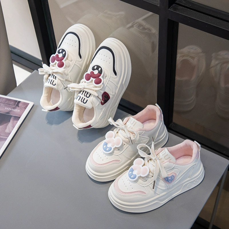 2025 спортивная обувь для девочек Весенняя новая детская мультяшная обувь для девочек