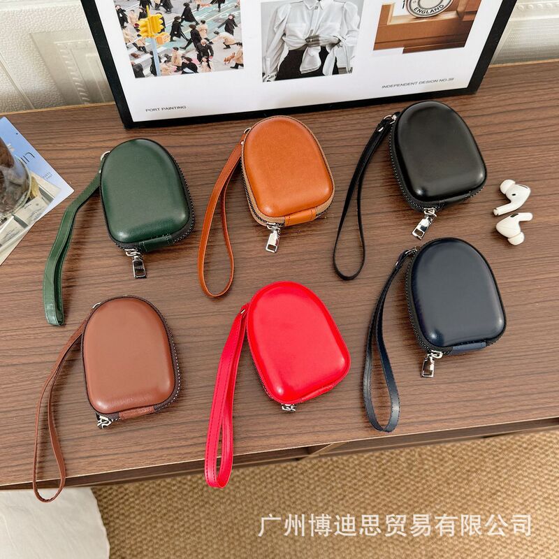 New change earphone storage bag earphone storage box earphone packaging mini microphone packaging box