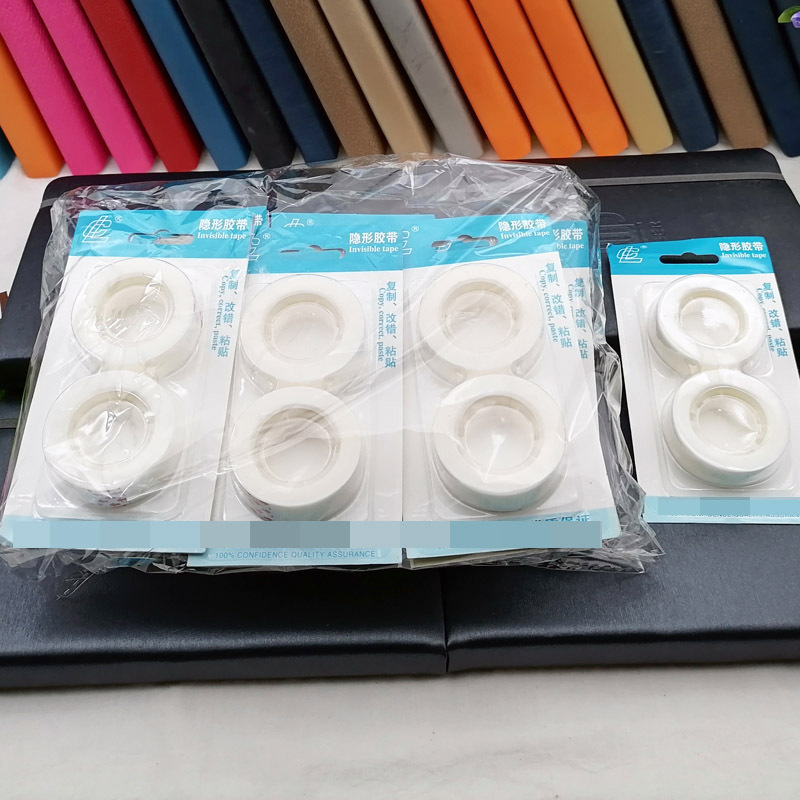 C1 533 006 #2 cinta invisible transparente pequeñas preguntas de corrección de pasta cinta de lágrima de mano papelería de tela 2 yuanes al por mayor