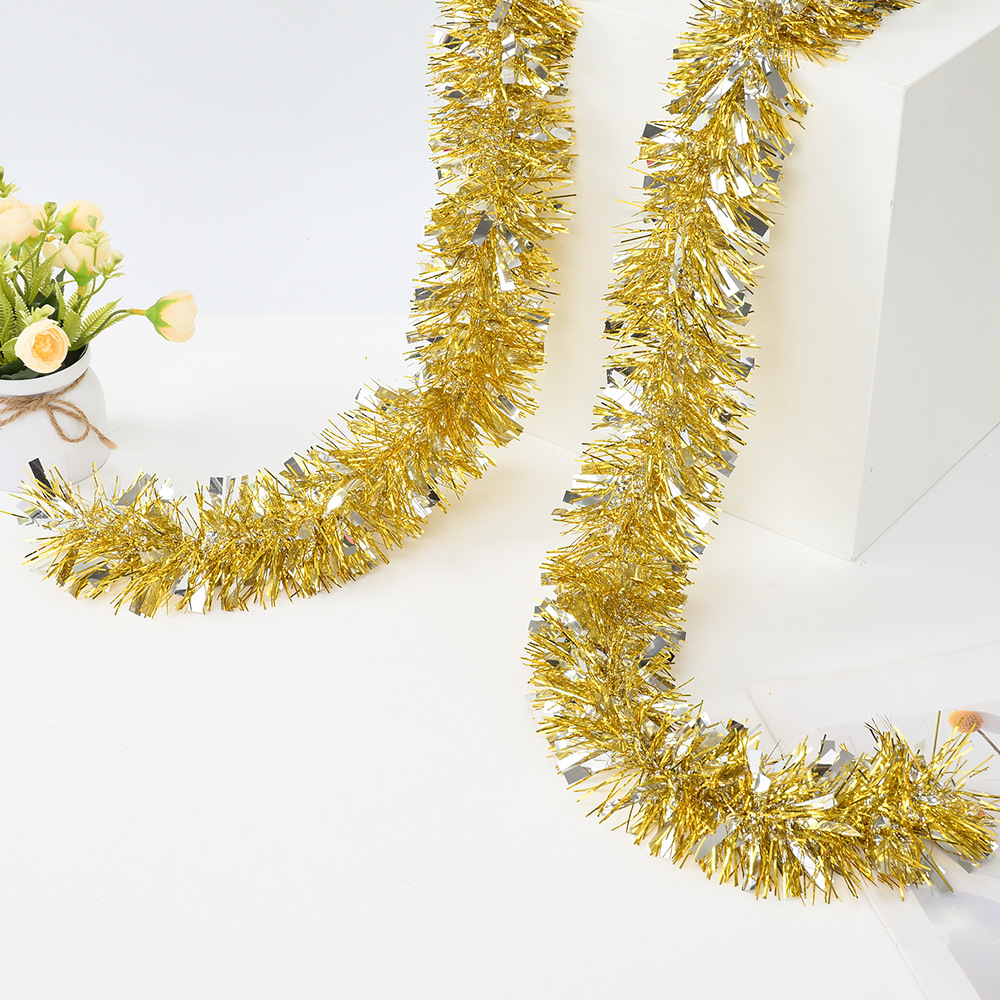 Nuevo cross-border 5 capas de cifrado engrosado colorido más oro espuma tira de color festivales decoración de dibujo de flores de lana