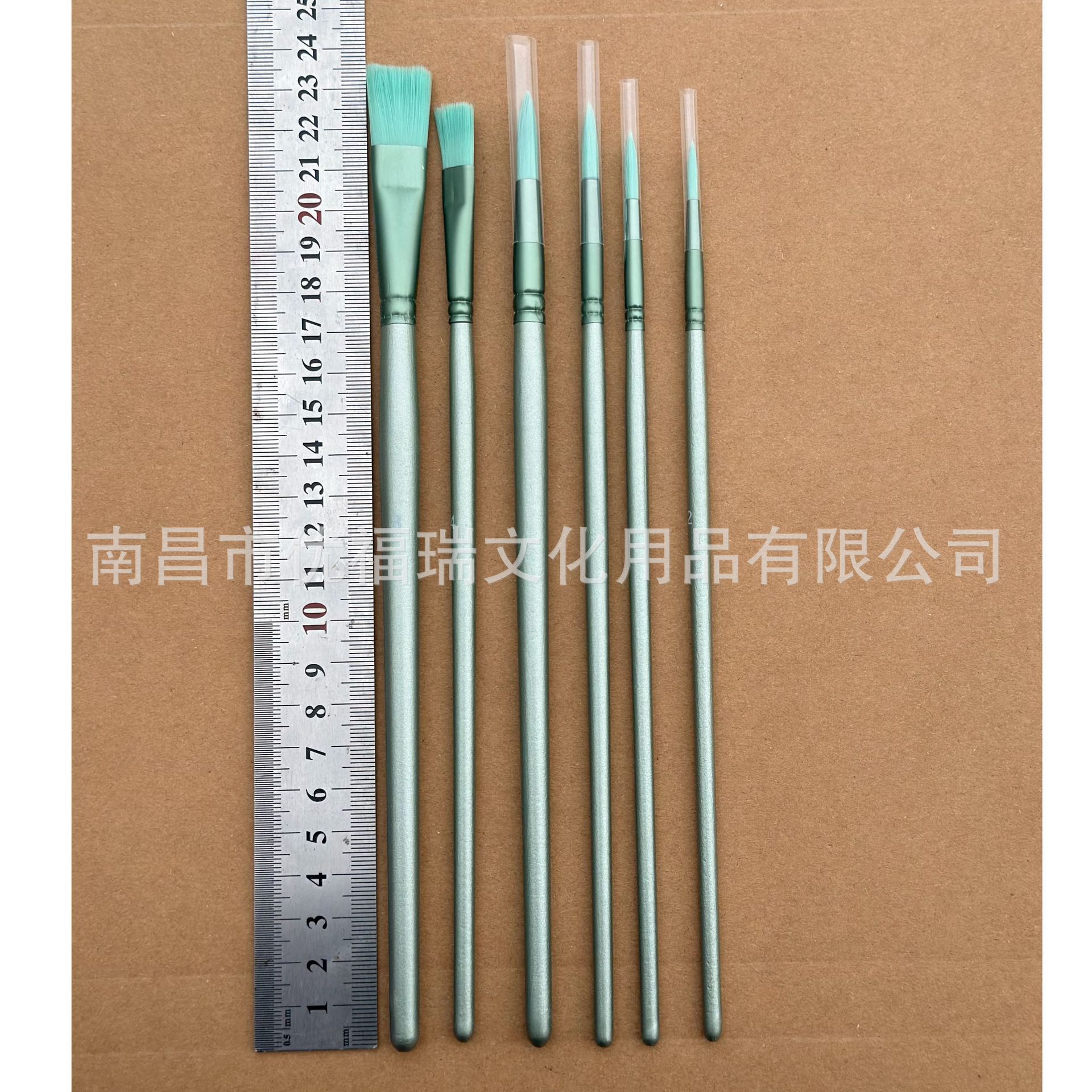 跨境尼龙毛软毛绘画笔刷水彩水粉套装数字画美术学生专用厂家直销