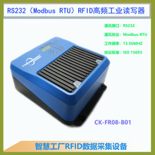 晨控RS232 Modbus工业读写器 PLC伺服电机系统高频RFID读卡器