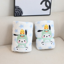 卡通帕恰狗美乐蒂卷毯办公室午休盖毯沙发小毛毯空调毯伴手礼批发