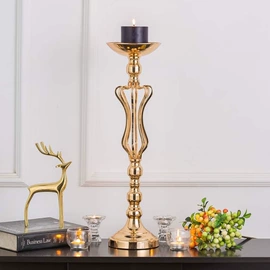 蜡烛器皿;场地布置道具;金属工艺品