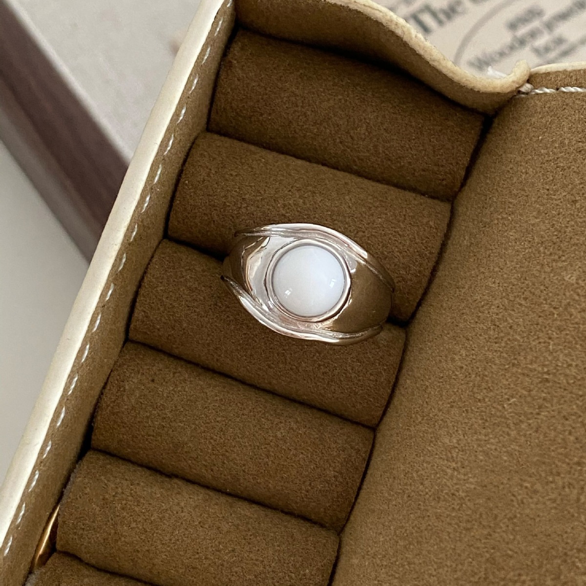 Liquidación todo partido anillo abierto personalidad de la moda femenina elástico roto plata amor S925 anillo apilado Internet celebridad anillo de dedo índice