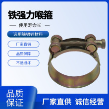 欧式铁喉箍加厚镀彩锌抱箍固定水管卡子油管管夹汽车重型卡箍