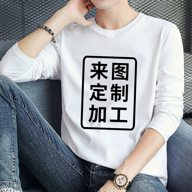 Футболка с длинным рукавом с печатным логотипом