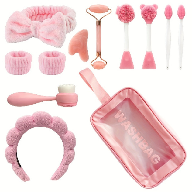 Comercio exterior transfronterizo sin rizador de calor, traje de venta caliente de Amazon, gorras para los ojos, gorros de ducha, sin calor, sin daño, almohada con cremallera individual