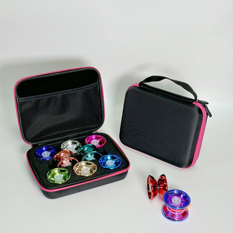 Bolsa de almacenamiento de bolas de yoyo multifuncional de 1-12 orificios Bolsa de bolas de amortiguación de vibraciones de punto Caja de almacenamiento de EVA Caja de colección portátil