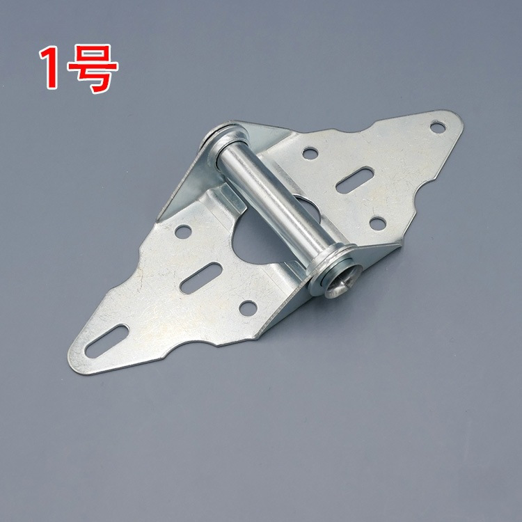 车库门合页翻板门轨道铰链双轨顶轮小片车库门配件上支架下支架