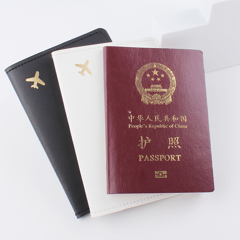 Unisex Basic Airplane Pu Leather Passport Holders display picture 1