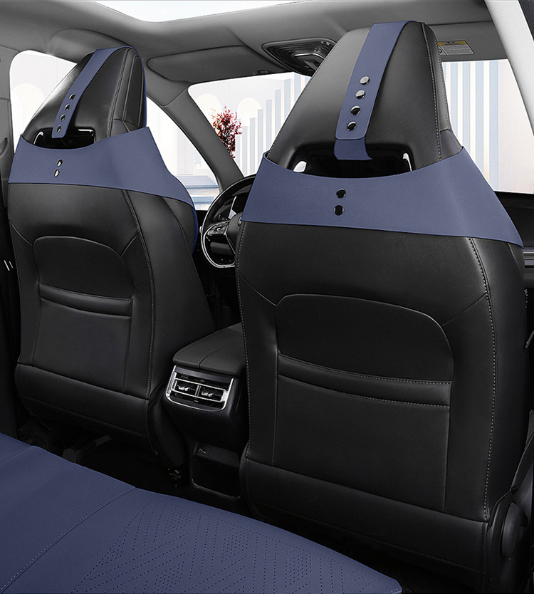 New second-generation Changan CS75Plus special seat cover suede seat cover breathable leather half-pack car seat cushion