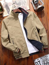 O 89332 Double Sided Collar Jacket Men �p�����I�A�� ���l