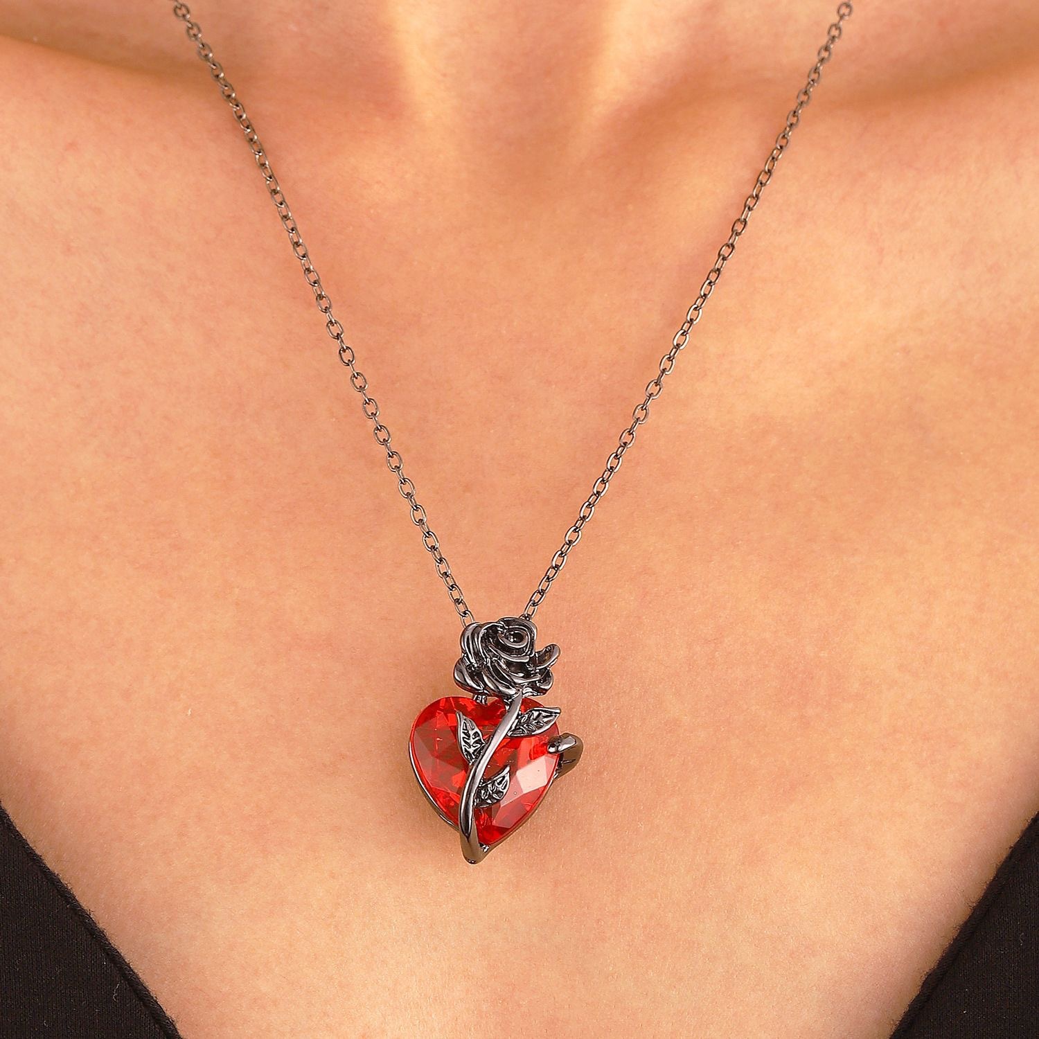 Bracciale con fiori in smalto oversize donna gioiello statement 3d_voghion.com
