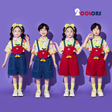 ��һ��ͯ�ݳ��������ӱ��ݷ�װСѧ�������ɫ������Ůͯ���Ÿ۷�