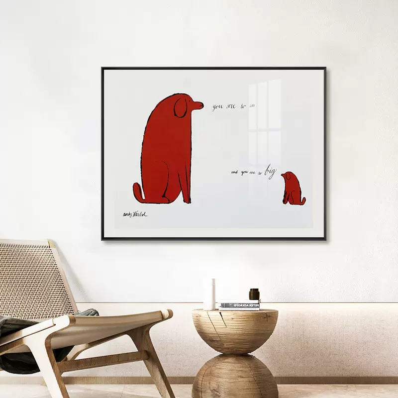 So Many Stars 北欧抽象客厅装饰画治愈插画沙发背景卧室民宿挂画