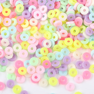 6mm �R����ɫ���ϸ�Ƭ��朸���DIY�ֹ������ׁ��朶���Ʒ���