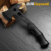 Hot -selling outdoor barracks chopped firewood, multifunctional ax black plastic handle, open mountain ax Practical safety ax
