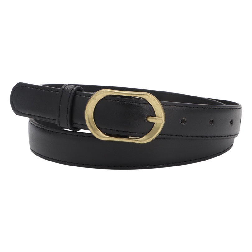 Cinturón Decorativo de Mujer para Jeans de Cuero PU para Uso Diario