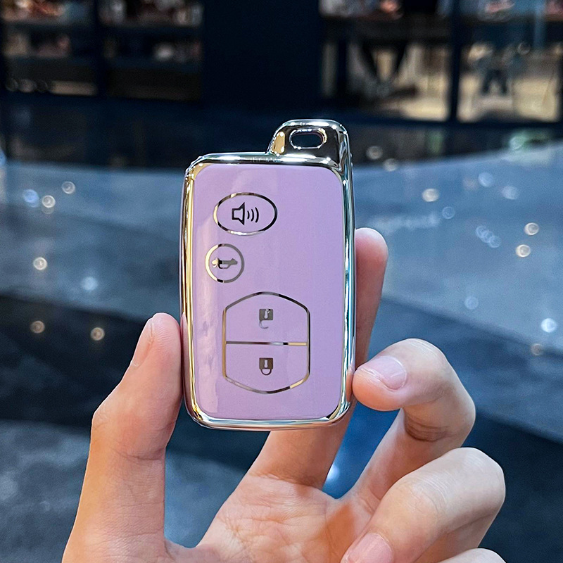 도요타 I-스마트 4 키 [싱글 쉘 퍼플]