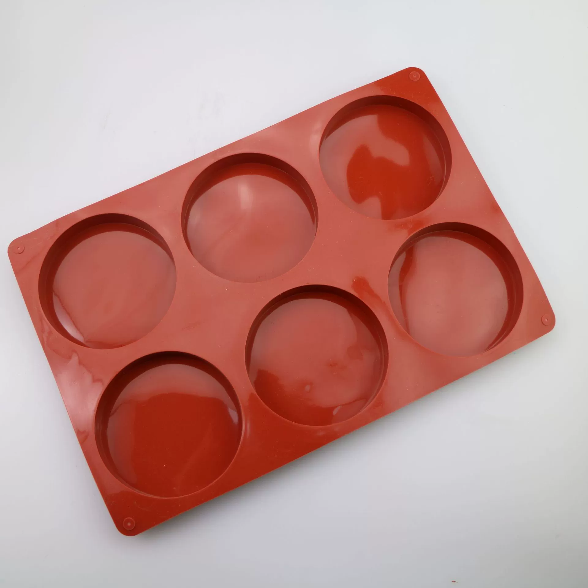 6 consecutive disc silicone cake model silicone handmade cake embryo diy baking round chocolate