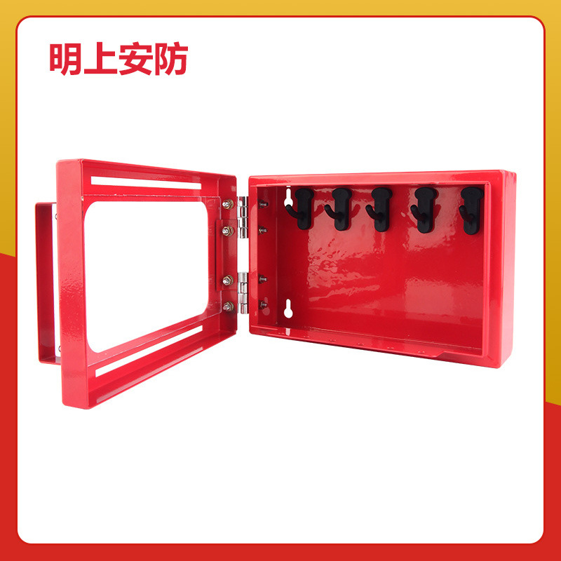 工业安全锁具便携式多人管理12锁孔亚克力透明可视挂壁式共锁箱工