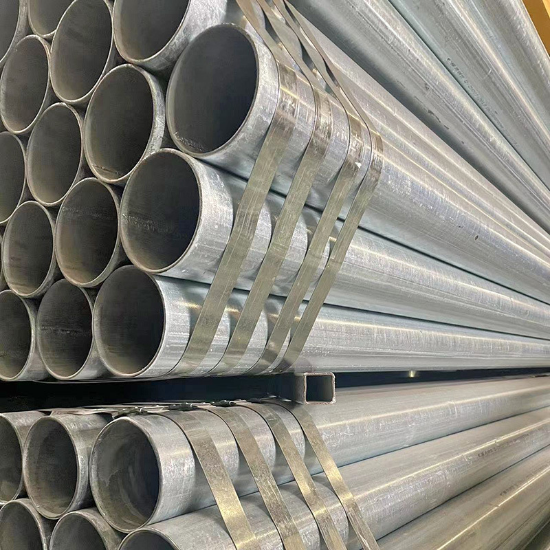 汕头现货Q235给水用镀锌钢管国标大棚镀锌管2寸*2.75DN50镀锌圆管