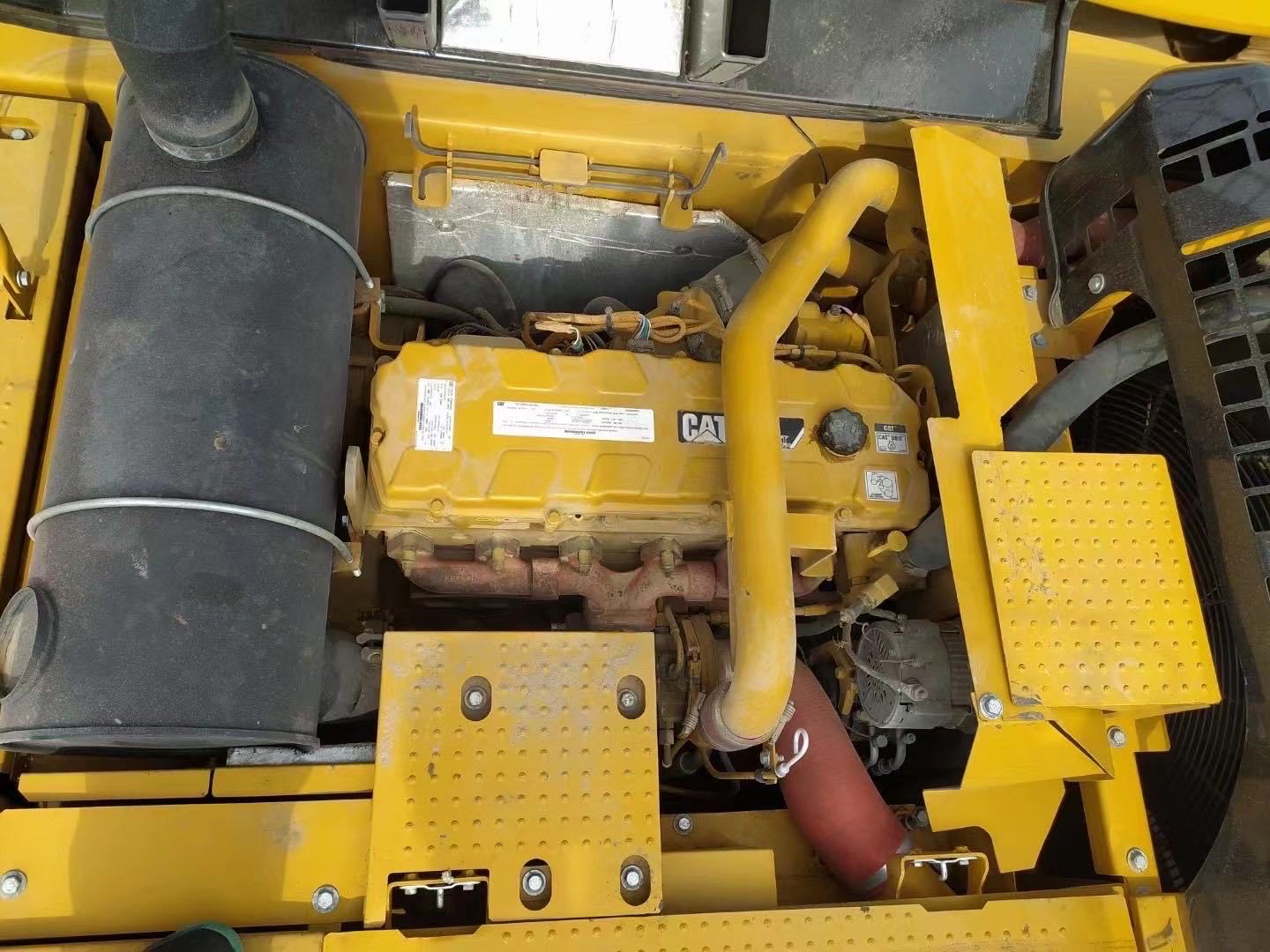 Nuevo excavador usado de la serie de Carter del excavador/el 90% de Caterpillar 323 en fuente común