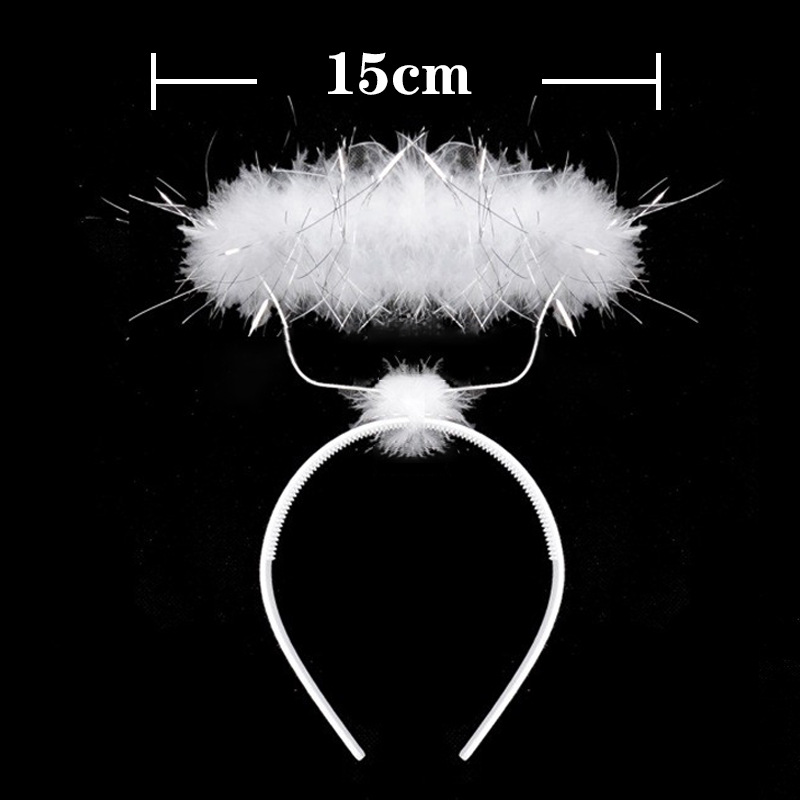 Alas de plumas de ángel, accesorios de Halloween, actuación para adultos y niños, decoración de pasarela de niña de las flores, vestido de demonio negro