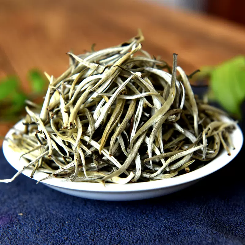 2024年云南白茶 白毫银针 月光白单芽 大白茶散料茶茶叶批发全芽